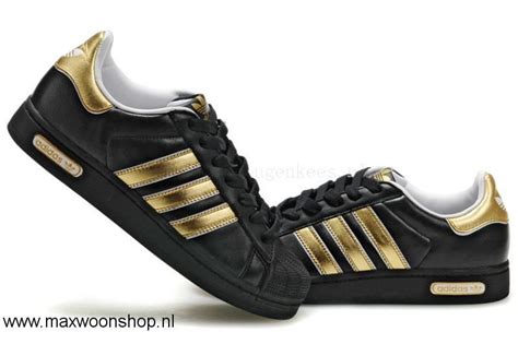 adidas goud zwart